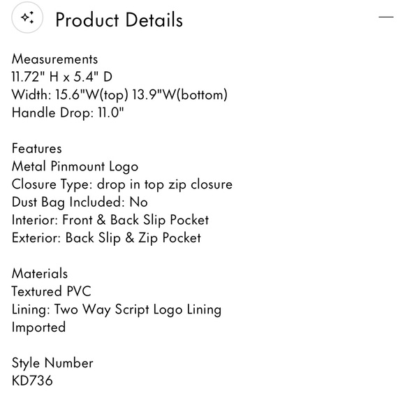 Kate Spade New York Jazzy Gingham Perfect Tote Bag - Picture 16 of 16